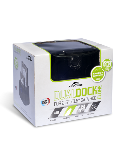 DUALDOCK CLONE 2.5" / 3.5"