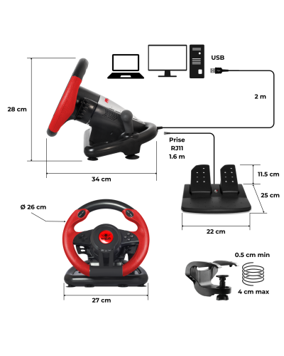 RACE WHEEL PRO 1