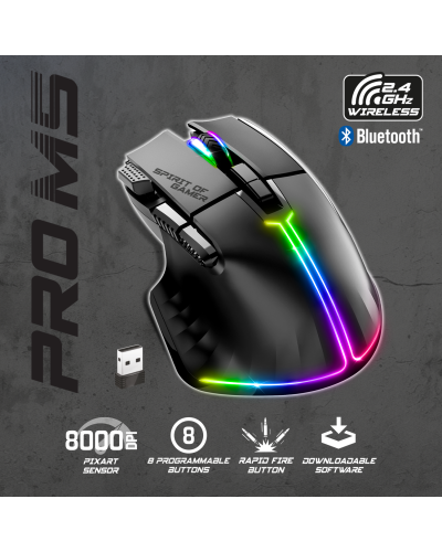 PRO M5 DARK WIRELESS