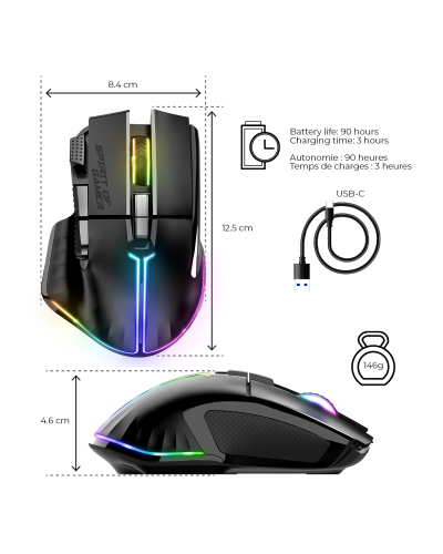 PRO M5 DARK WIRELESS