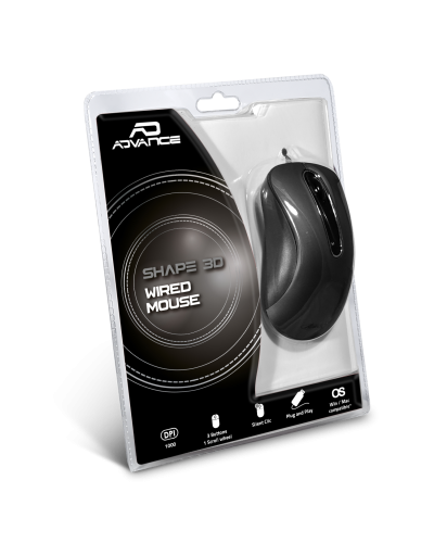SHAPE 3D Souris filaire USB
