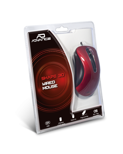 SHAPE 3D Souris filaire USB