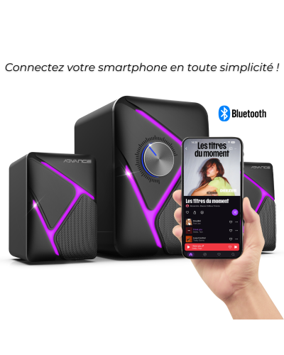 SOUNDPHONIC RGB 11W RMS BLUETOOTH