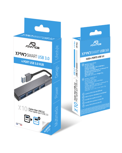 XPAND SMART USB 3.0 / HUB 4 x USB 3.0