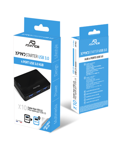 XPAND STARTER USB 3.0 / HUB 4 x USB 3.0