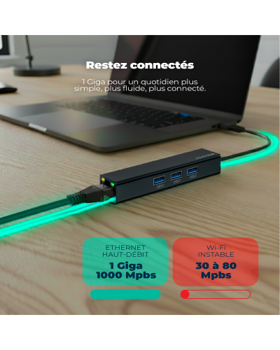 XPAND STARTER USB 3.0 / HUB 4 en 1