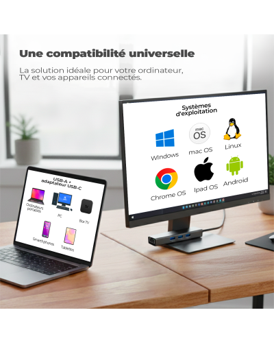 XPAND STARTER USB 3.0 / HUB 4 en 1