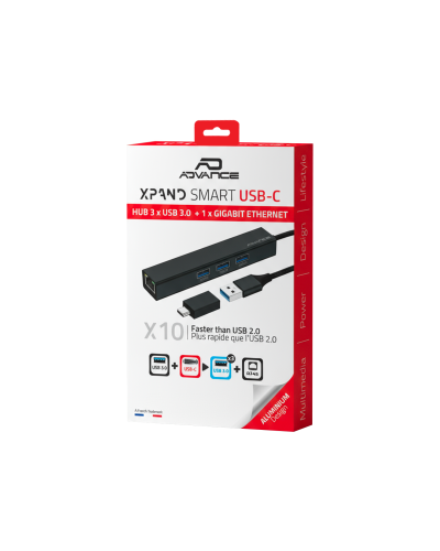 XPAND STARTER USB 3.0 / HUB 4 en 1