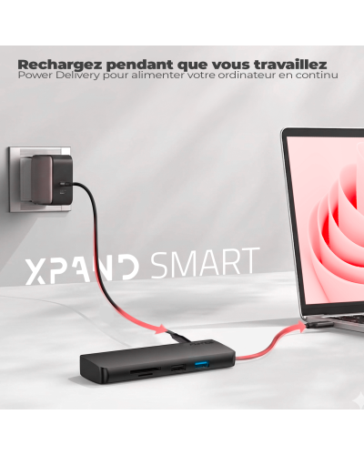 XPAND SMART USB-C / HUB 8 en 1