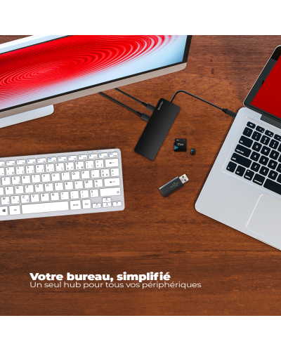 XPAND SMART USB-C / HUB 8 en 1