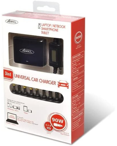POWERUP Mini Chargeur LCD universel 90W
