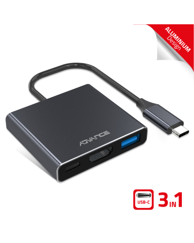 XPAND SMART USB-C / HUB 3 en 1