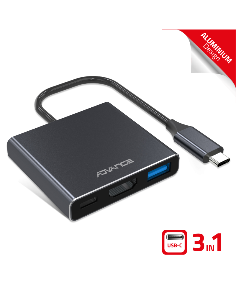 XPAND SMART USB-C / HUB 3 en 1