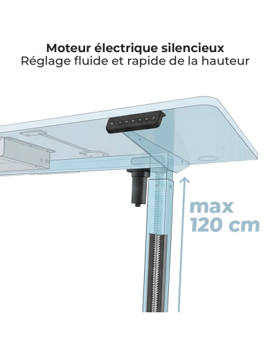FLEXDESK LIGHT OAK 140
