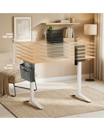 FLEXDESK LIGHT OAK 160