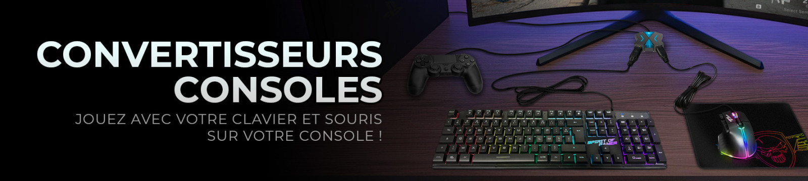 Convertisseurs consoles