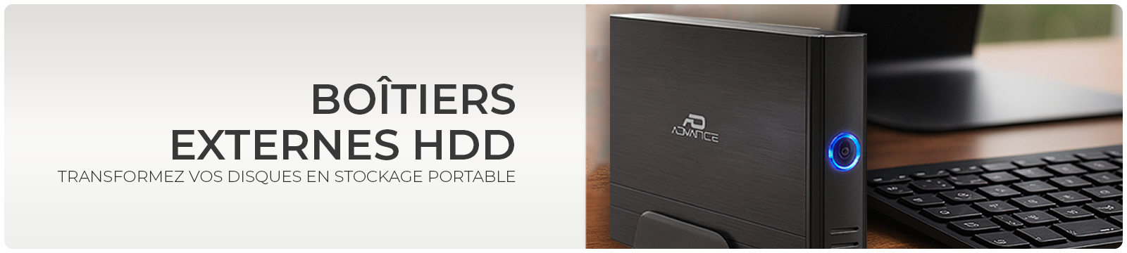 Boitiers externes HDD